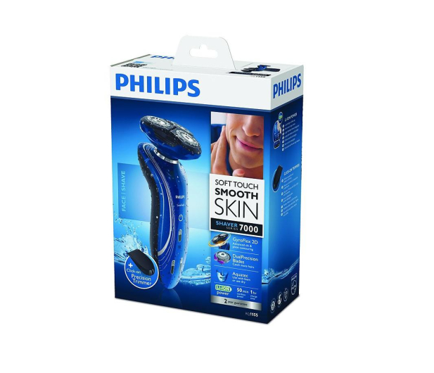 Philips SensoTouch RQ 1155/16 czarno-niebieska - 126384 - zdjęcie 6